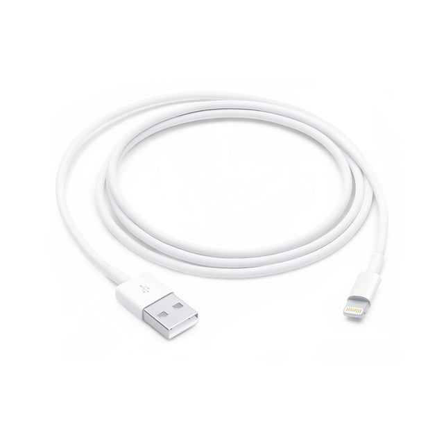 Apple MUQW3ZA/A, USB-A to Lightning Cable, Length: 1m, 1 Year Warranty