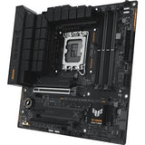 Asus TUF GAMING B760M-PLUS WIFI, Micro ATX, Intel LGA 1700, 4xDDR5, 2xM.2+4xSATA 6Gb/s, 3xPCIe, RAID, 1xHDMI, 1xDP, GbE LAN, Wireless AX+Bluetooth, 1xUSB-C, 5xUSB3.0, 2xUSB2.0, Aura Sync, RGB, 3 Year Warranty