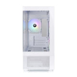Thermaltake CA-1Z4-00M6WN-00, Micro-ATX, View 170 Tempered Glass ARGB, Drive Bays: 1x3.5", 2x2.5", Expansion Slots: 4, Motherboard support: Mini-ITX/Micro-ATX, Pre-Installed Fan: 3x120mm, Snow, 3 Year Warranty