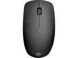 HP 4E407AA, 235 Mouse - Radio Frequency - USB Type A - Optical - 3 Button(s) - Jack Black - 1 - Wireless - 2.40 GHz - 1600 dpi - Scroll Ball - Symmetrical