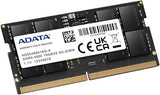 Adata AD5S480016G-S, SODIMM, DDR5, 16GB, 4800MHz, CL40, 1.1V, Limited Lifetime Warranty