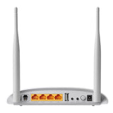 TP-Link TD-W9970 N300 Wireless VDSL ADSL Modem Router 300Mpbs @ 2.4GHz 4x100Mbps LAN 1xRJ11 2xAntenna