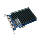 Asus GT730-4H-SL-2GD5, Nvidia GeForce GT 730, 2GB GDDR5, Core Clock: 927MHz, Cuda Core: 384, 4xHDMI, PSU: 300W, PCIe2.0, 3 Year Warranty