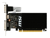 MSI nVidia Geforce GT 710 2GB LP Low Profile VGA CARD GDDR3 2560x1600 1xHDMI 1xDVI PCIE2.0x16 954 MHz Core Clock