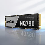 Lexar LNQ790X004T-RNNNG, NQ790, 4TB, M2 NVMe, PCIe 4.0, Read Speed Up to 7000MB/s, Write Speed Up to 6000MB/s, 5 Year Warranty