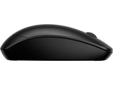 HP 4E407AA, 235 Mouse - Radio Frequency - USB Type A - Optical - 3 Button(s) - Jack Black - 1 - Wireless - 2.40 GHz - 1600 dpi - Scroll Ball - Symmetrical