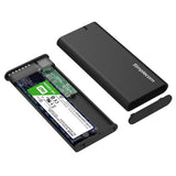 Simplecom SE502C, SATA M.2 SSD to USB-C Enclosure, USB 3.2 Gen1, 5Gbps, 1 Year Warranty