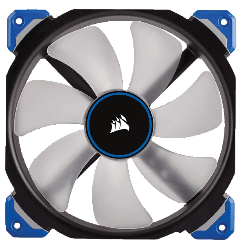 Corsair CO-9050048-WW, ML Series ML140 Pro, Size: 140mm, PWM, Noise: 37 dBA, LED: Blue, 5 Years Warranty