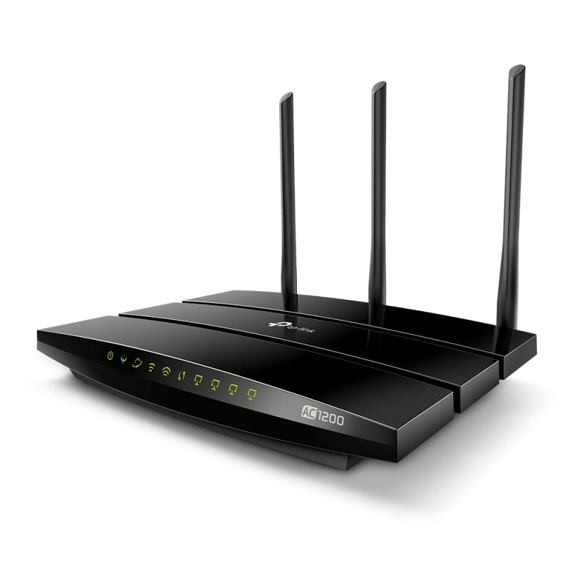 TP-Link Archer VR400 AC1200 Wireless VDSL/ADSL Modem Router 1.2Gbps 867Mbps @ 5GHz 300Mbps @ 2.4GHz 3xLAN 1xWAN 1xUSB 1xRJ11 Carton QTY 10