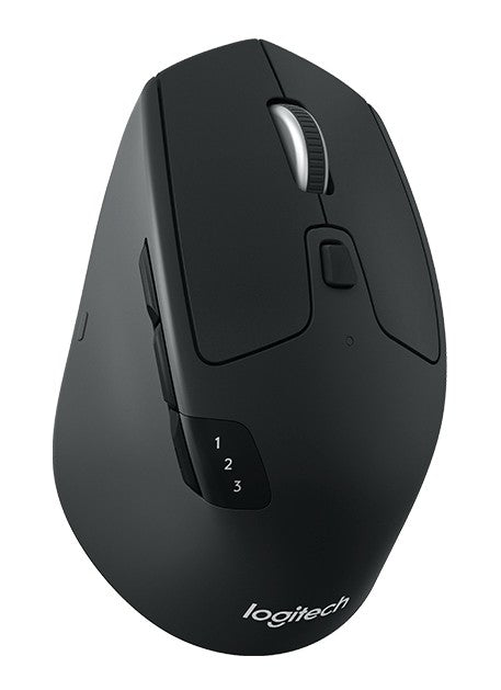 Logitech M720 Triathlon Multi-Device Wireless Bluetooth Mouse with Flow Cross-Computer Control & File Sharing for PC & Mac Easy-Switch up to 3 Devices