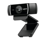 Logitech C922 Pro Stream Full HD Webcam 30fps at 1080p Autofocus Light Correction 2 Stereo Microphones 78° FoV 3mths XSplit License (> 960-001091)