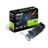 ASUS nVidia GeForce GT1030-SL-2G-BRK 2GB GDDR5 Low Profile Graphics Card with Bracket For Silent HTPC Build (With I/O Port Brackets)