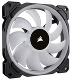 Corsair CO-9050073-WW, LL Series  LL140, Size: 140mm, PWM, Noise: 25 dBA, RGB, 2 Years Warranty