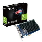 Asus GT730-4H-SL-2GD5, Nvidia GeForce GT 730, 2GB GDDR5, Core Clock: 927MHz, Cuda Core: 384, 4xHDMI, PSU: 300W, PCIe2.0, 3 Year Warranty