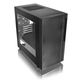 Thermaltake CA-1J4-00S1WN-00, Versa H18 Window, Micro-ATX, Drive Bays: 2x2.5", 2x3.5", Expansion Slot: 4, Motherboard Support: Mini-ITX/Micro-ATX, Pre-Installed Fan: 1x120mm, Black, 2 Year Warranty