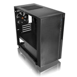 Thermaltake CA-1J4-00S1WN-00, Versa H18 Window, Micro-ATX, Drive Bays: 2x2.5", 2x3.5", Expansion Slot: 4, Motherboard Support: Mini-ITX/Micro-ATX, Pre-Installed Fan: 1x120mm, Black, 2 Year Warranty