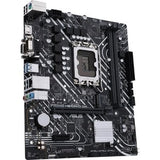 ASUS H610M PRIME H610M-D D4-CSM Intel LGA 1700 mATX Motherboard 2xDDR4 64GB, PCIe4.0, M.2, 1Gb Ethernet, HDMI, D-SUB, USB3.2 Gen1, SATA 6Gbps,