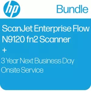 SCANJET ENTERPRISE FLOW N9120 FN2 FLATBED SCANNER + 3YR NBD ONSITE