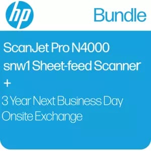 SCANJET PRO 4000 SNW1 SCANNER + 3YR NBD EXC