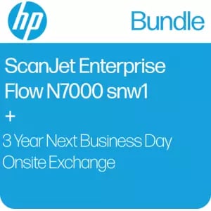 SCANJET ENTERPRISE FLOW 7000 SNW1 SCANNER + 3YR NBD EXC