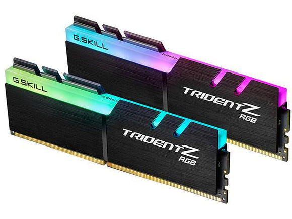 G.Skill F4-3600C18D-16GTZRX, Trident Z RGB, DDR4 16GB(2X8GB), 3600MHz, CL18, 1.35V, Black, Limited Lifetime Warranty