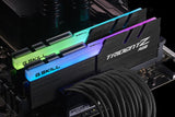 G.Skill F4-3600C18D-16GTZRX, Trident Z RGB, DDR4 16GB(2X8GB), 3600MHz, CL18, 1.35V, Black, Limited Lifetime Warranty