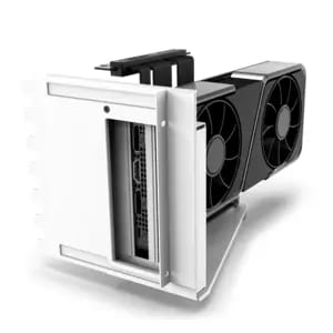 NZXT Vertical GPU Mounting Kit White Bracket 175 mm PCIe 4.0x16 Riser Cable