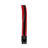 Thermaltake AC-033-CN1NAN-A1, TtMod Sleeve Cable, Red/Black, Heatshrinkless Cabling, Universal Compatibility, 1 Year Warranty