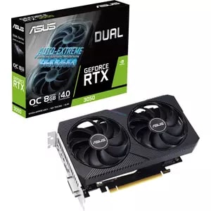 Dual GeForce RTX 3050 V2 OC Edition 8GB GDDR6 Graphics Card