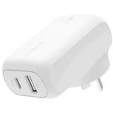 Belkin BoostCharge USB-C PD 3.0 PPS Wall Charger 42W - White(WCB009auWH),Dynamic Power Delivery,Compact,travel-ready design,USB-C PD 3.0 Certified,2YR