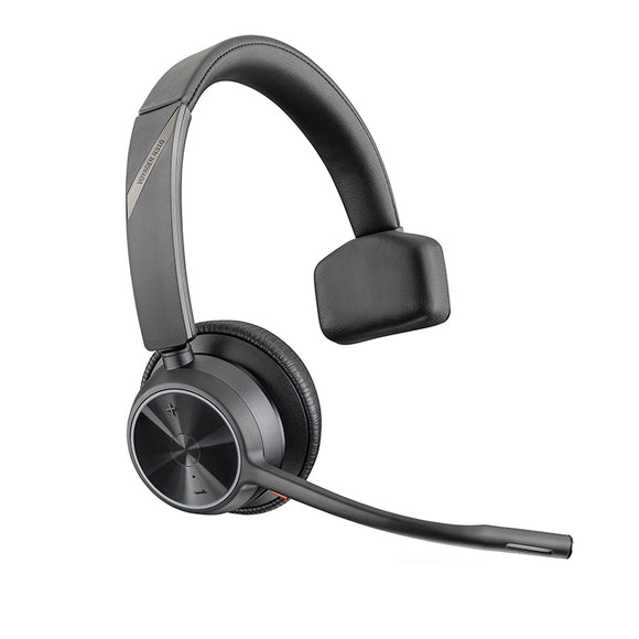 Plantronics 218470-02, Poly Voyager 4310 UC, On-Ear, Mono, USB-A, Wireless+Bluetooth, 1 Year Warranty