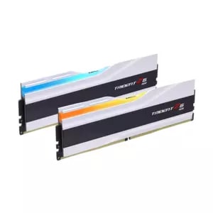 G.SKILL TRIDENT Z5 RGB 48G KIT WHITE 2X24G DDR5 8400MHZ CL40-52-52-134 1.4V UDIMM SUPPORT INTEL XMP