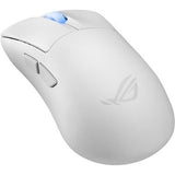 ASUS ROG KERIS II Ace Wireless Ergonomic Lightweight Gaming Mouse, 42,000-dpi ROG AimPoint Pro Optical Sensor (Moonlight White)