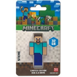 VERBATIM Minecraft Collector's Edition USB 2.0 Drive 32GB - STEVE