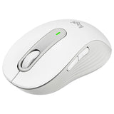 Logitech 910-006264, Signature M650 Wireless Mouse, Bluetooth, 4000 dpi, 5 Programmable Buttons, USB, Off White, 1 Year Warranty