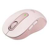 Logitech 910-006263, Signature M650 Wireless Mouse, Bluetooth, 4000 dpi, 5 Programmable Buttons, USB, Rose, 1 Year Warranty