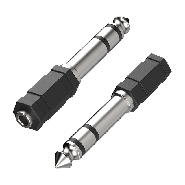 10x Comsol 6.3mm Male to 3.5mm Female Adapter