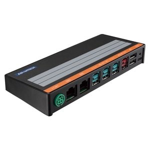 USC-365 series extension hub 2 x COM 1 x 24V Power USB 3 x 12V Power USB 1 x DC-IN