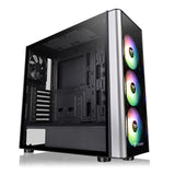 Thermaltake CA-1M7-00M1WN-00, Level 20 MT, Mid-Tower, Tempered Glass, Drive Bays: 2x2.5/3.5", 6x2.5”, Expansion Slot: 7, Motherboard Support: ATX/Mini-ITX/Micro-ATX, Pre-Installed Fan: 4x120mm, Black, 2 Year Warranty