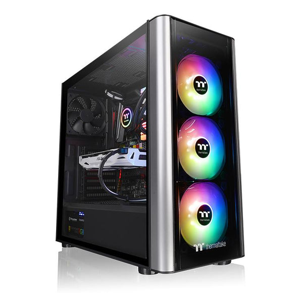 Thermaltake CA-1M7-00M1WN-00, Level 20 MT, Mid-Tower, Tempered Glass, Drive Bays: 2x2.5/3.5