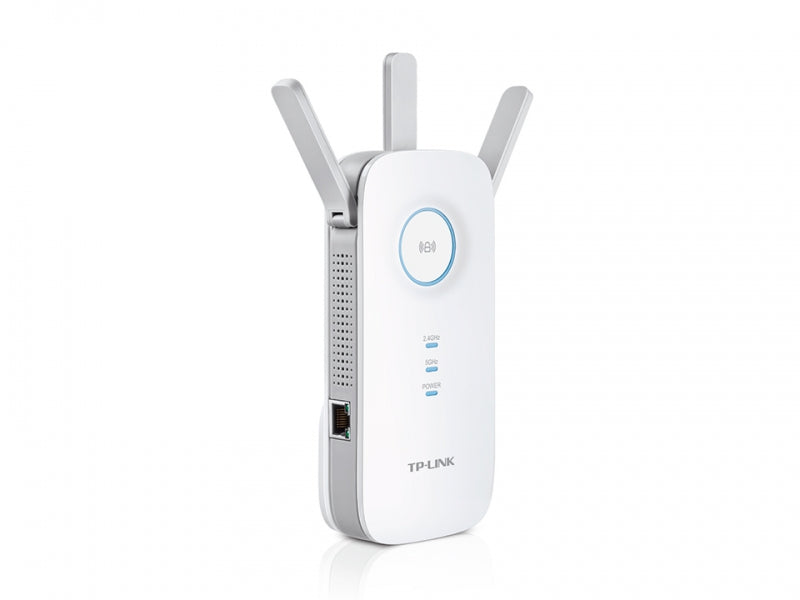 TP-Link RE450 AC1750 1750Mbps Wi-Fi Range Extender 450Mbps@2.4GHz 1300Mbps@5GHz 1Gbps LAN Port 3xAntennas ~RE580D RE590T