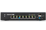 Ubiquiti ES-8-150W-AU, EdgeSwitch Managed PoE+ Giga Switch 8 Port 150W, 1 Year