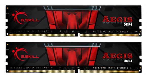 G.skill F4-3200C16D-16GIS, Aegis, DDR4 16GB(2x8GB) 3200MHz, CL16, 1.35V, Black, Limited Lifetime Warranty
