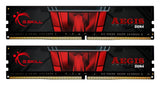 G.skill F4-3200C16D-16GIS, Aegis, DDR4 16GB(2x8GB) 3200MHz, CL16, 1.35V, Black, Limited Lifetime Warranty