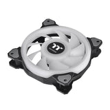 Thermaltake CL-F089-PL14SW-A, Hydraulic Bearing, Ring Quad 14 RGB Radiator Fan TT Premium Edition 3 Fan Pack