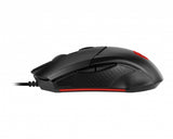 MSI CLUTCH-GM08, Clutch GM08 Gaming Mouse, Buttons: 6, 4200dpi, Wired, 1.8m, Black, 1 Year Warranty