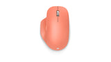 Microsoft 222-00044, Bluetooth Ergonomic Peach Mouse, 2.4 GHz Frequency, 5.0 Bluetooth, Up to 15 Feet, 1 Year Warranty