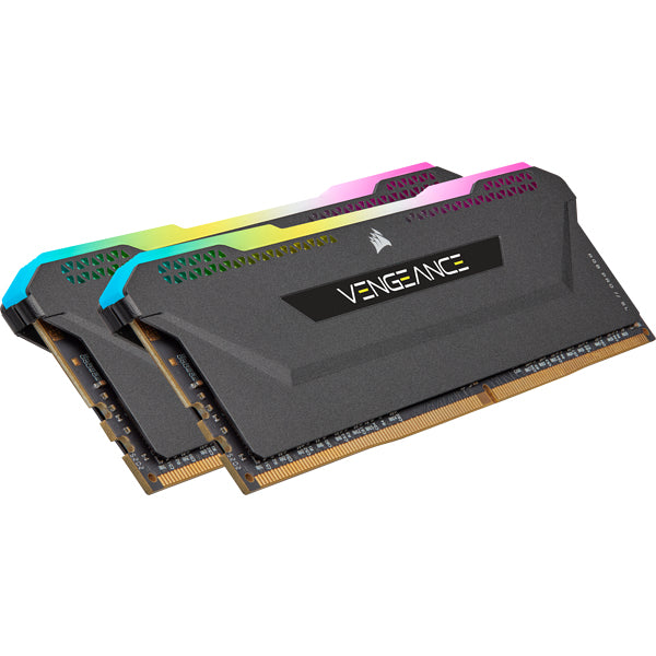 (LS) Corsair Vengeance RGB PRO SL 16GB (2x8GB) DDR4 3600Mhz C18 Black Heatspreader for AMD Desktop Gaming Memory