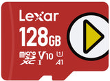 Lexar LMSPLAY128G-BNNNG, Play MicroSDXC, 128GB, UHS-I, Read Speed: Up to 150MB/s, 5 Year Warranty