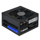 Silverstone SST-ST1200-PTS, 1200W, 80 Plus Platinum, Fully Modular, Fan: 120mm, ATX, MTBF: 100,000 Hours, 5 Year Warranty